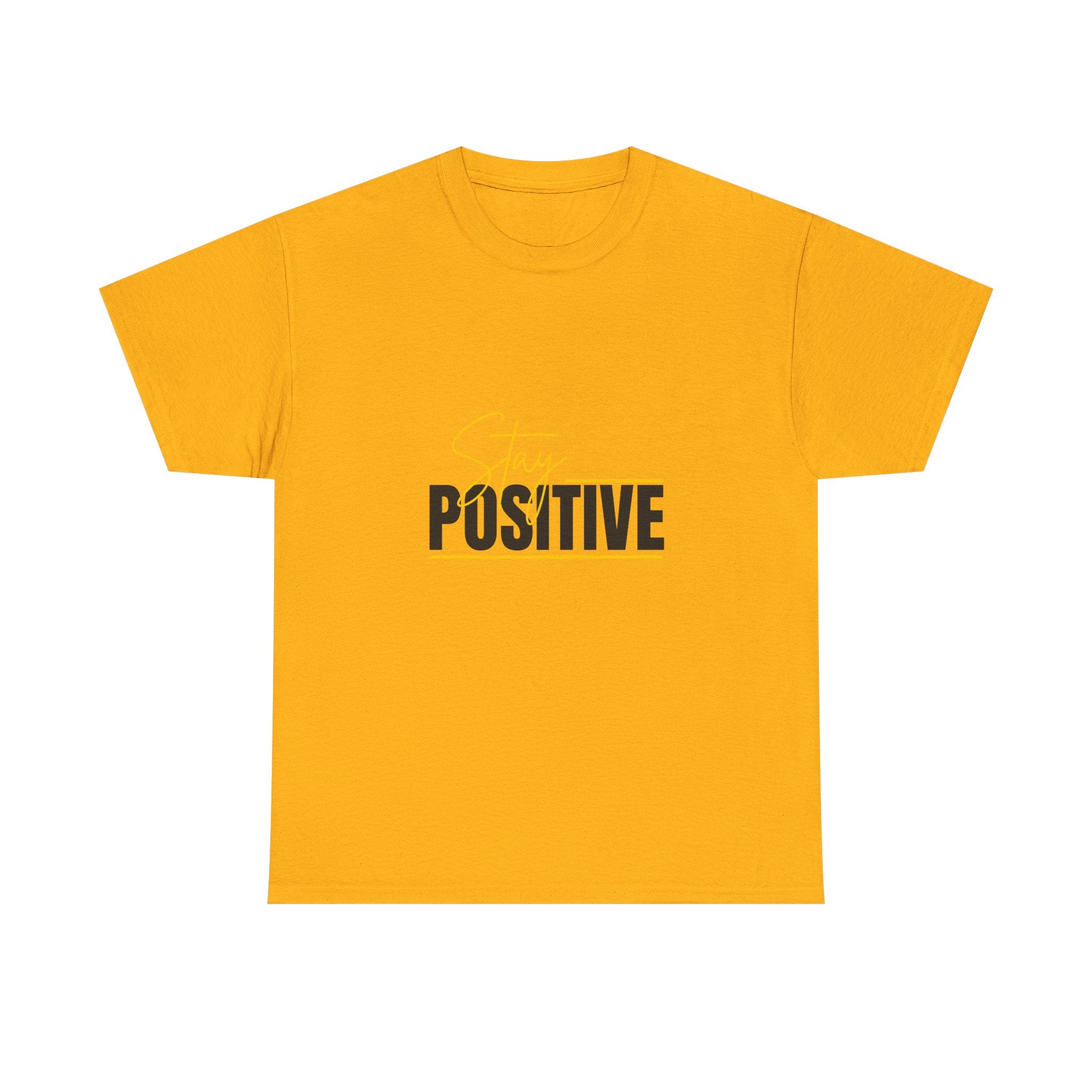Stay Positive Unisex Heavy Cotton Tee - Motivational Shirt for Everyday Wear, Inspirational Gift, Casual Style, Feel Good Apparel, [...]