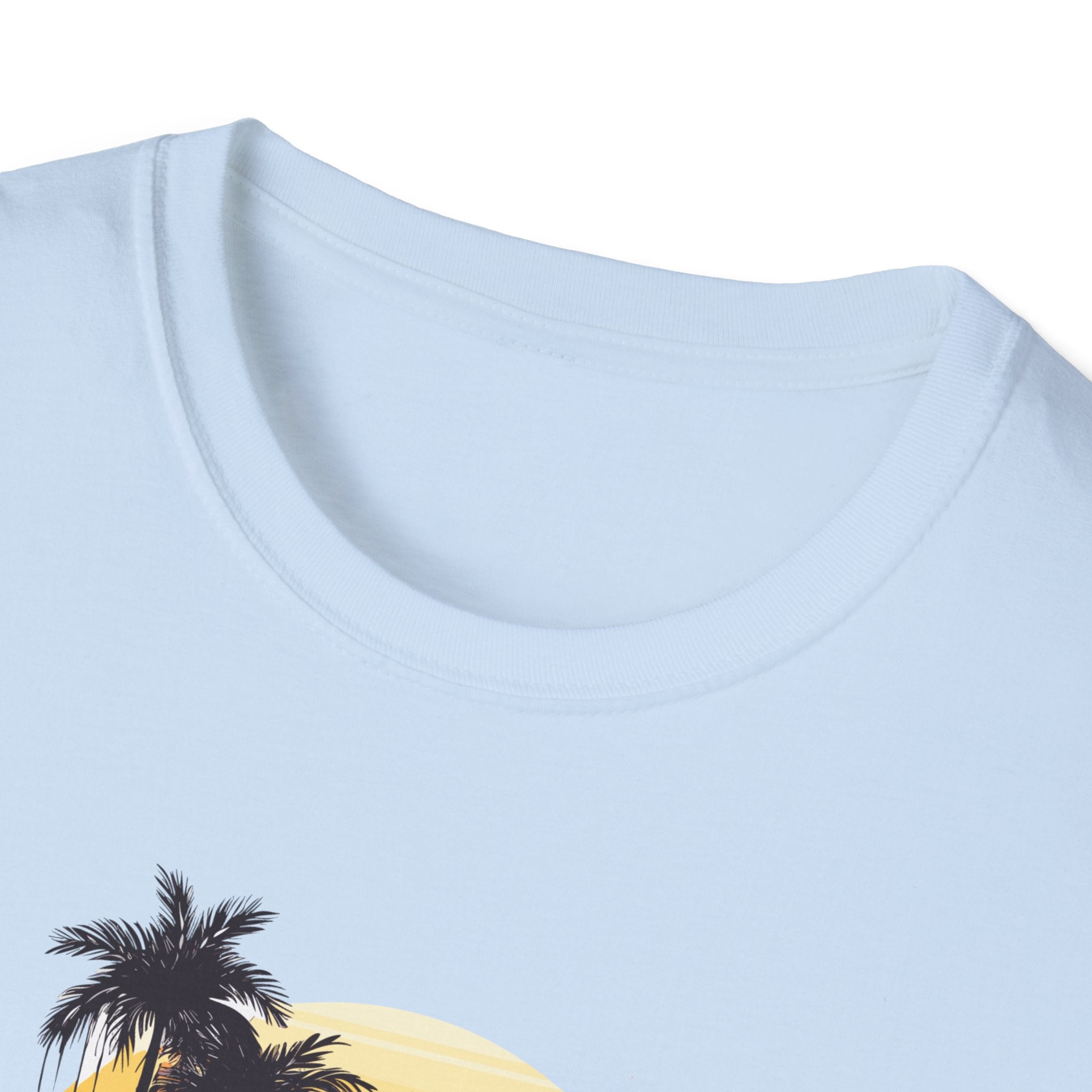 Summer Vibes Unisex T-Shirt - Lightweight & Comfortable for Beach Parties, Picnics, and Casual Days