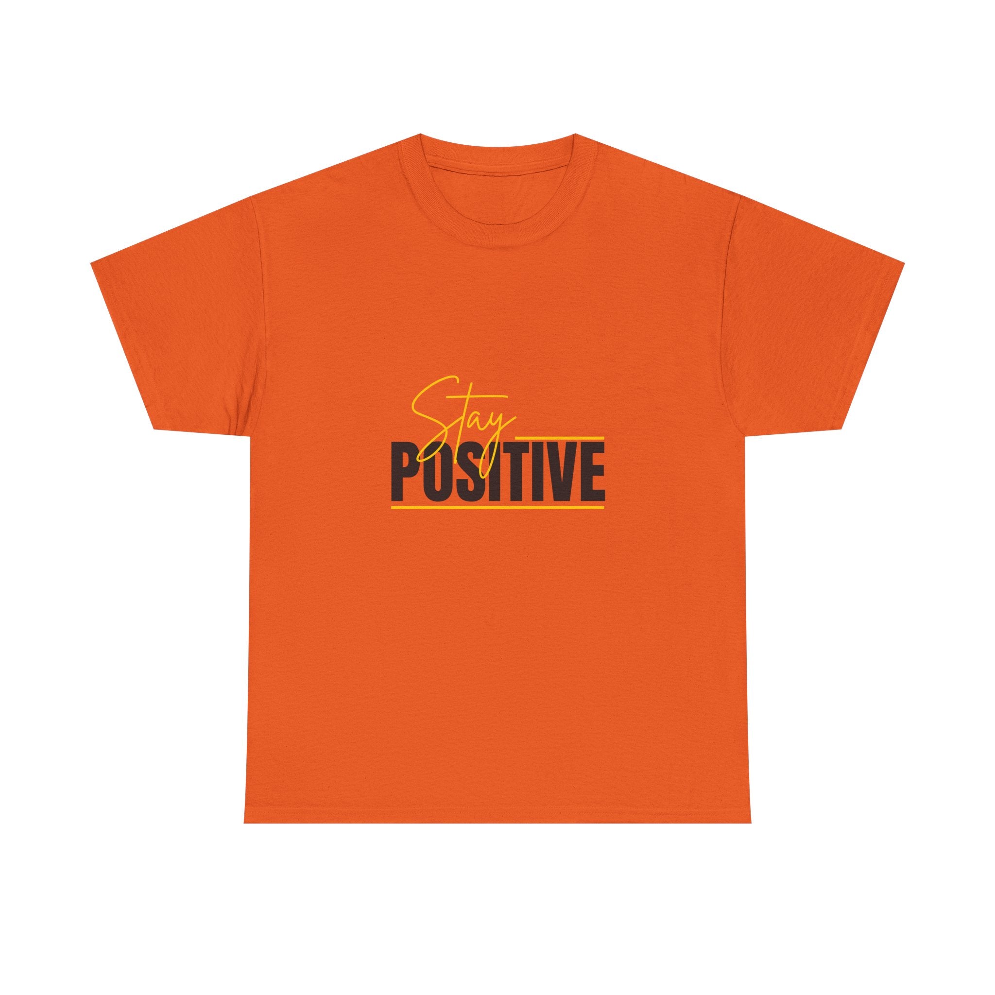 Stay Positive Unisex Heavy Cotton Tee - Motivational Shirt for Everyday Wear, Inspirational Gift, Casual Style, Feel Good Apparel, [...]